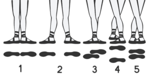 5 Positions of Dance Ballet